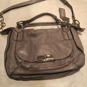 Limited edition Coach Satchel “gray”.